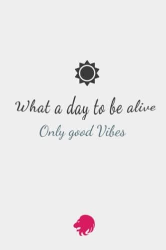Notebook: Only Good Vibes – Heaven Arts – Best Quality – Unisex: 110 pages