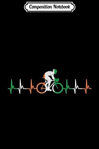 Composition Notebook: St Patrick’s Irish Cycling – Cool Cyclist Gift Journal