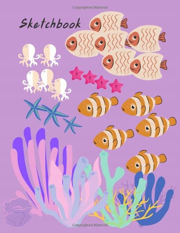 Sketchbook: Blank Notebook for Children: General notes or drawing pages without lines