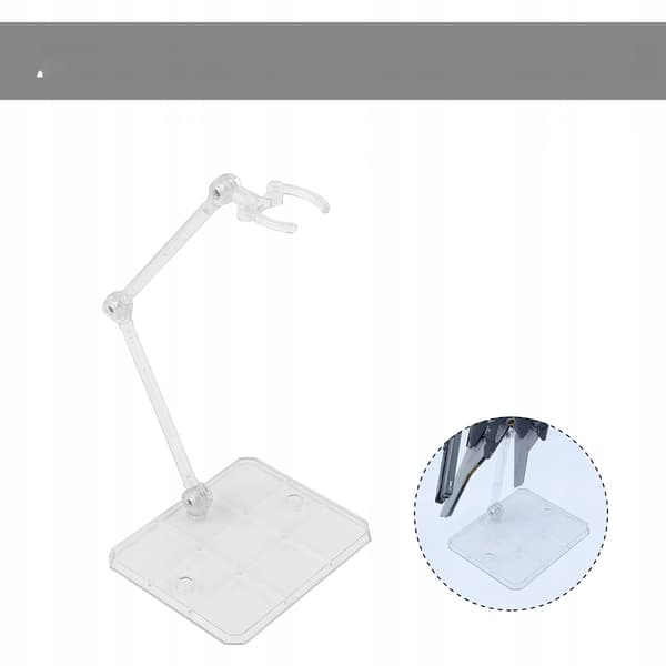5 PCS. ACTION FIGURE STANDS, STABLE, PLASTIC, COLOURFUL
