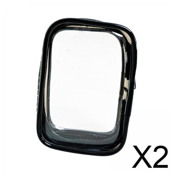 3xClear Figure Display Bag Doll Display Case PVC Gift Backpack, 2 pieces