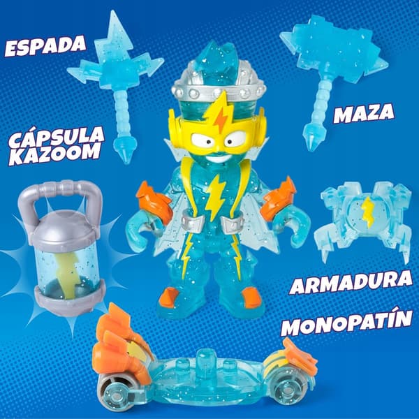 KAZOOM POWER SECRET BASE SET WITH FIGURES AND ACCESSORIES FOR CHILDREN
