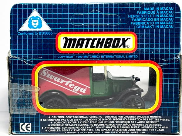 MATCHBOX-1921 FORD MODEL T (B18)