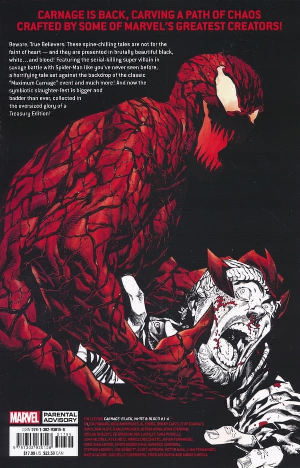 Carnage: Black, White & Blood by Howard Tini