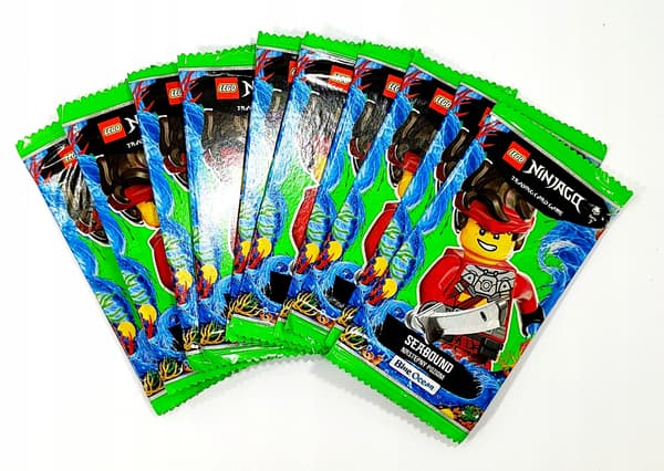 LEGO NINJAGO CARDS. SERIES 7. SEABOUND. NEXT LEVEL. 10 PACKETS. DESIGN 2