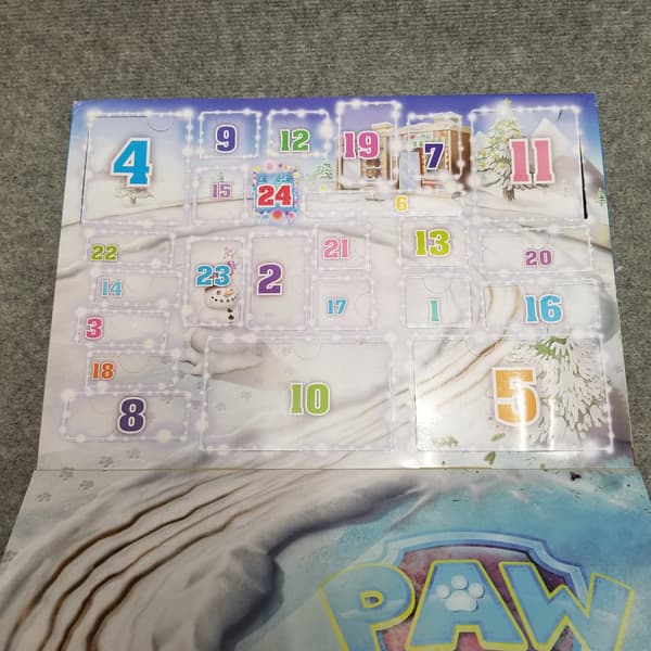 Spin Master Paw Patrol Advent Calendar, 24 pieces