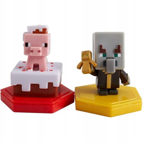 Mattel Minecraft Pig and Summoner GMD16 2-pack