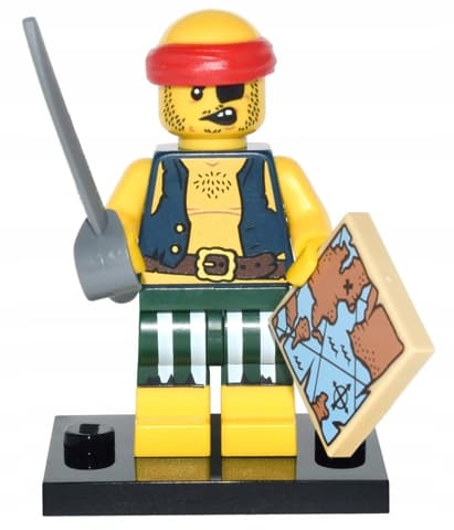 LEGO, Series 16, Scallywag Pirate, Pirate