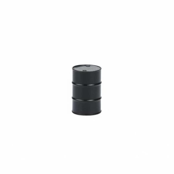 1:64 scale model Realistic details Versatile accessory Black oil drum