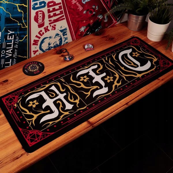 Fanatik Stranger Things Hellfire Club Mousepad and Gaming Stand Set