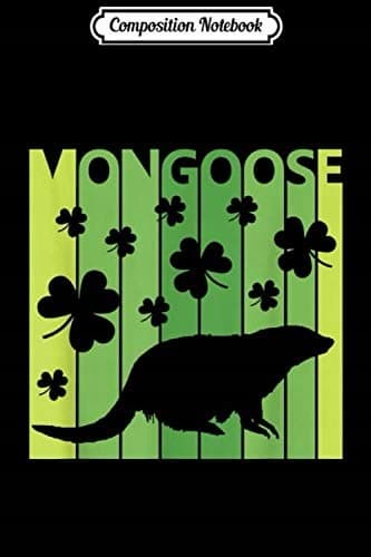 Composition Notebook: Lucky Mongoose – St Patrick’s Day Irish Gift Jou