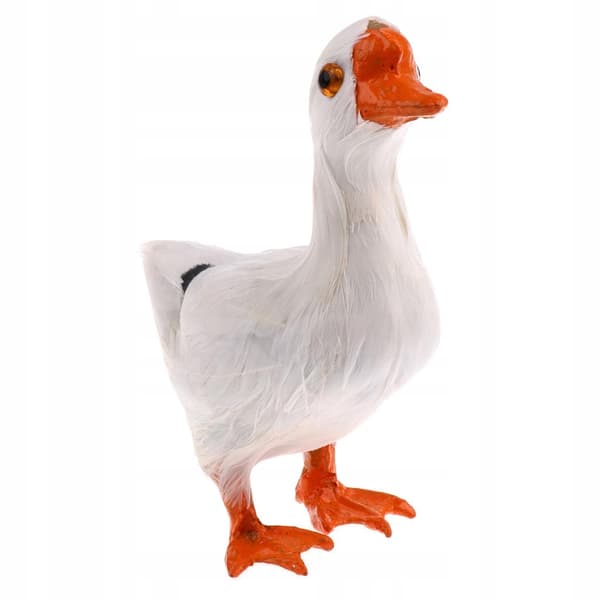 Furry standing animal prop toy