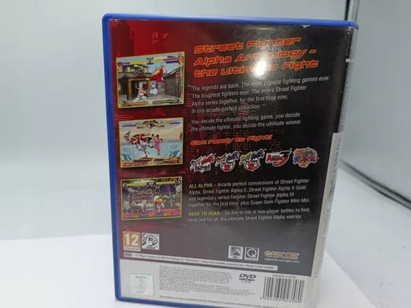 PS2 GAME: STREET FIGHTER ALPHA ANTHOLOGY