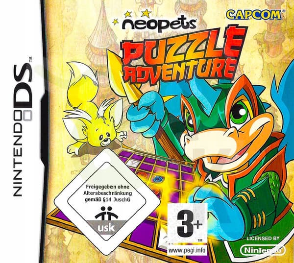 Neopets Puzzle Adventure Capcom / Nintendo DS / NEW / SEALED