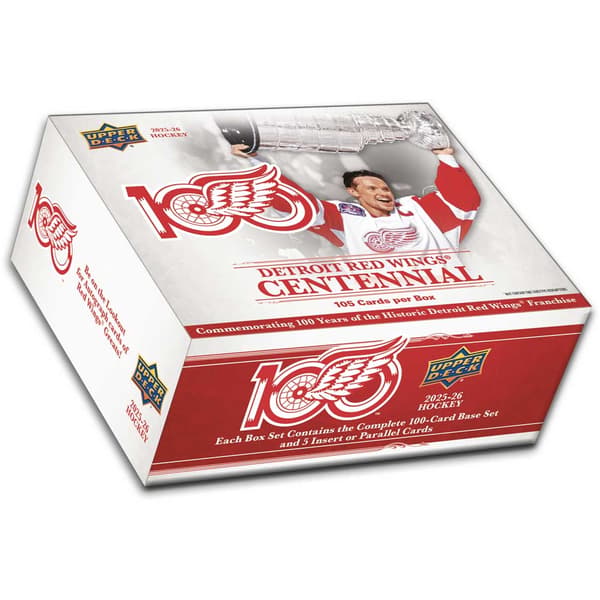 Upper Deck NHL Detroit Red Wings Centennial Box Cards