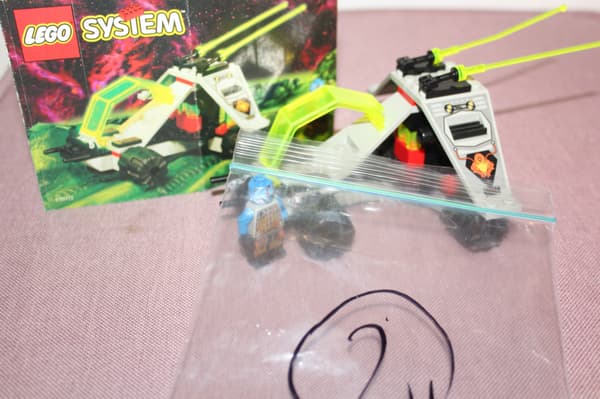 LEGO SPACE UFO 6829-2 INSTRUCTIONS Radon Rover UNIQUE SET