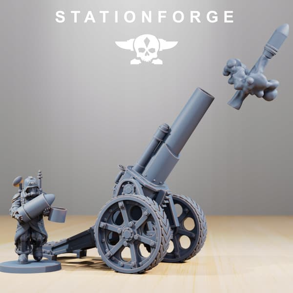 GrimGuard Light Artillery – Station Forge – 3D Printing