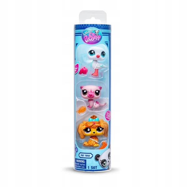 Littlest Pet Shop Pet Trio 3-piece set