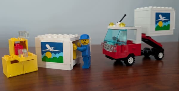 Lego 1772 Air Force Container Lorry