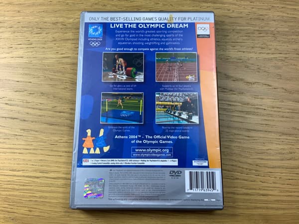 ATHENS 2004 – CD, in excellent condition, complete set, PS2