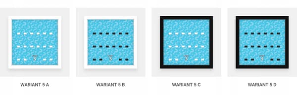 LEGO MINIFIGURES FRAME 8805 SERIES 5 27CM