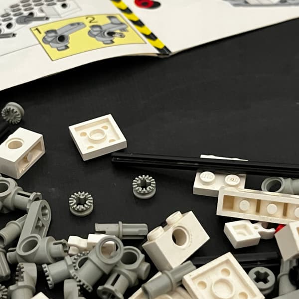 8620 LEGO Snowmobile