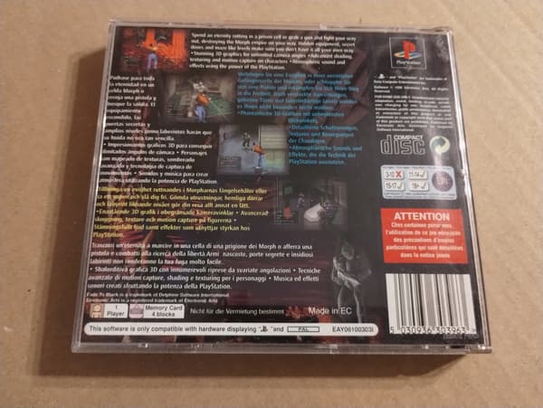 Fade to Black PSX PlayStation