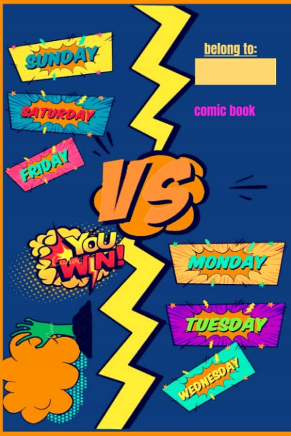 comic notebook: comic book