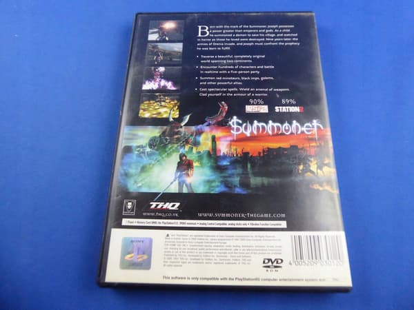 SUMMONER album, very good+ condition, complete PS2 set