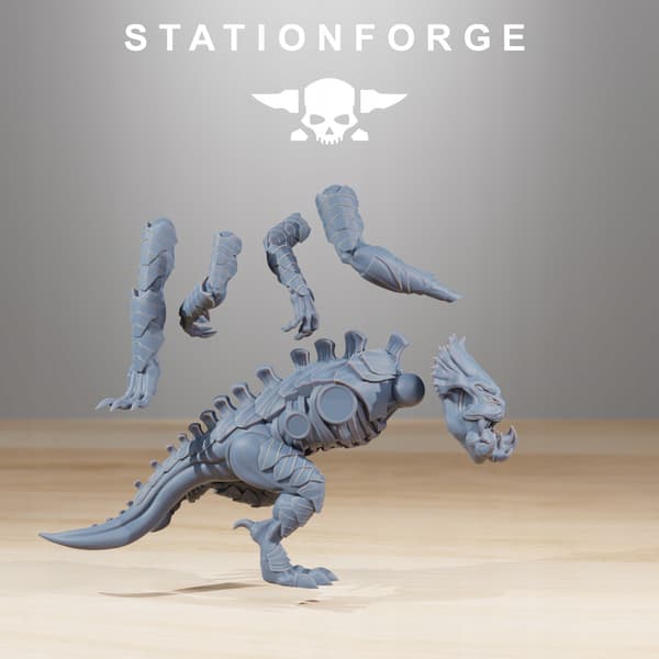 Xenarid Infantry x10 – Station Forge – 3D print