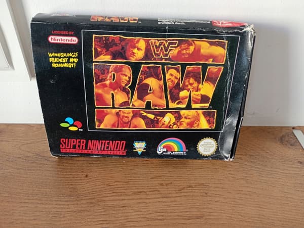 WWF RAW SNES Super Nintendo