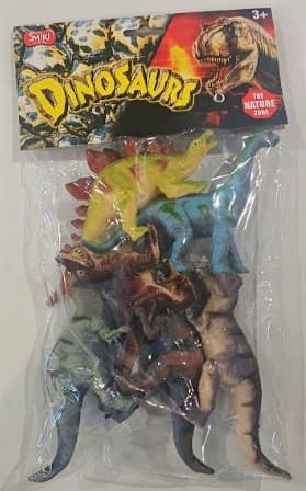 DINOSAURS - Figure Set - 6 pieces