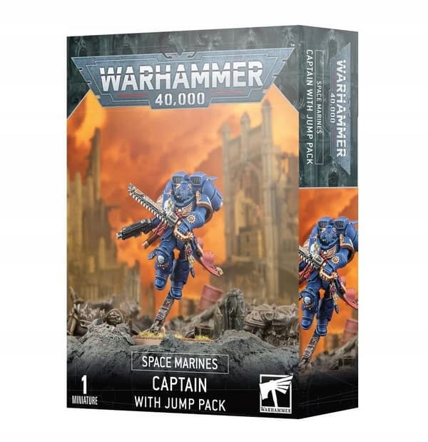 Space Marines: Kapten med hoppryggsäck
