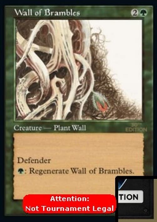 Magic: The Gathering Wall of Brambles