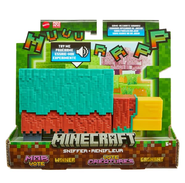 Minecraft Sniffer Action Figure, 8 cm