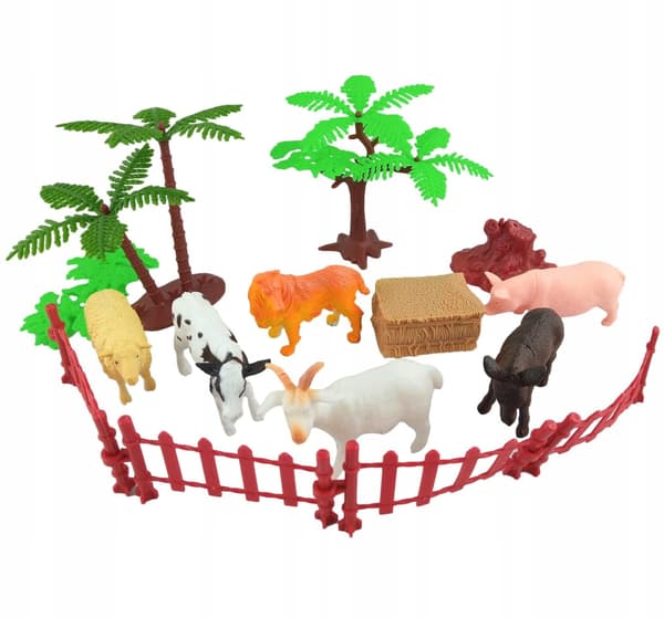 6 pet figures in a box