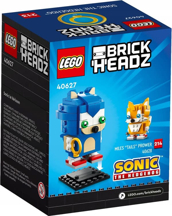 LEGO BrickHeadz 40627 Sonic the Hedgehog
