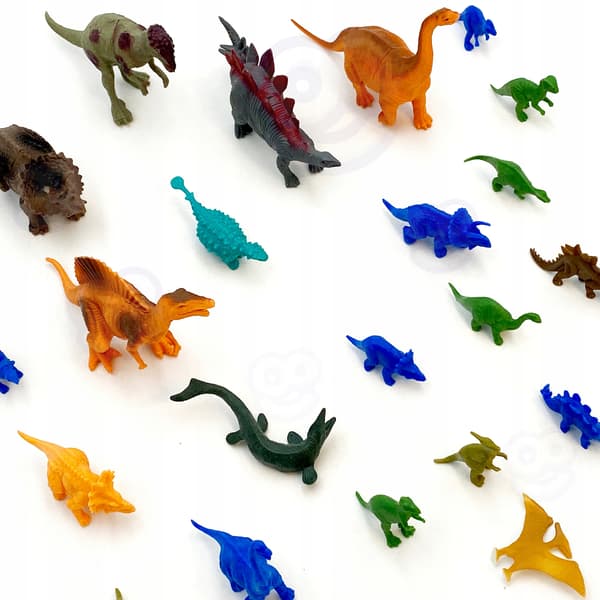 WOOPIE Dinosaur Figurine Set, 34 pieces