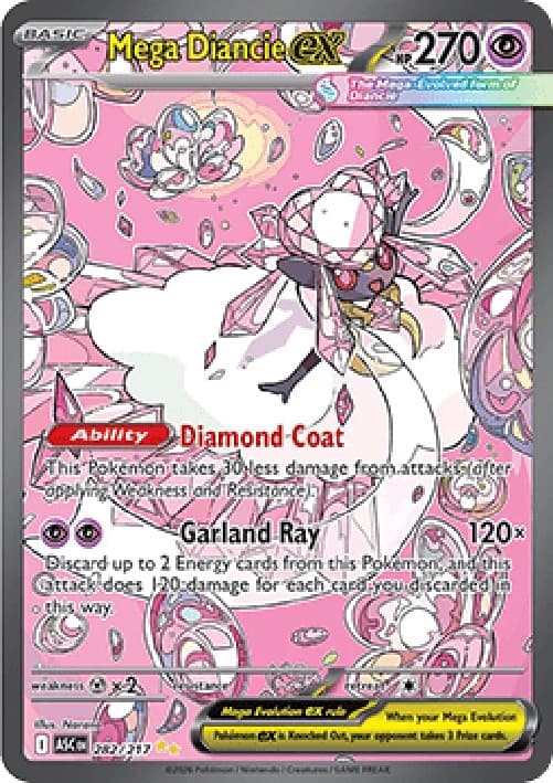 Pokemon Mega Diancie ex