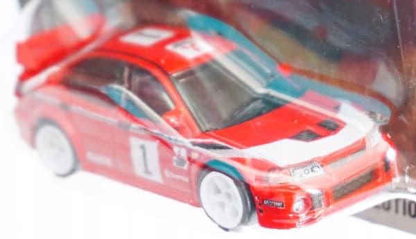 HOT WHEELS MITSUBISHI LANCER EVOLUTION VI THRILL – NEW SPRING-DRIVE CAR