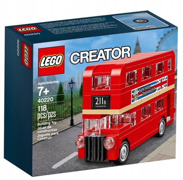 LEGO Creator 40220 London Bus – Double-Decker Bus