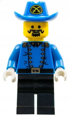 LEGO Minifigure: Man ww001 – Western Cavalry General