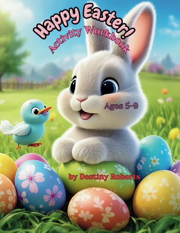 Happy Easter Activity Book: an Easter activity book for children aged 5–9; Activity book