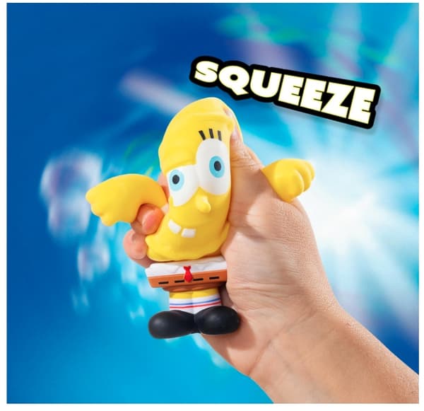 SONGEBOB STRETCH ARMSTRONG STRETCHABLE FIGURINE AND SOFT SQUISHY TOY