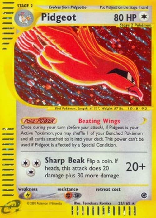Pokemon TCG Pidgeot
