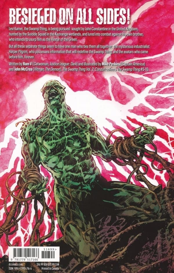 THE SWAMP THING VOLUME 2: CONDUIT - Ram V (BOOK)