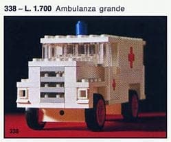 LEGO 338-1 Ambulance – Second-hand