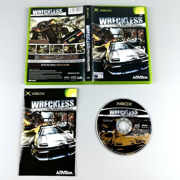 Wreckless: The Yakuza Missions | XBOX | 3xA SET