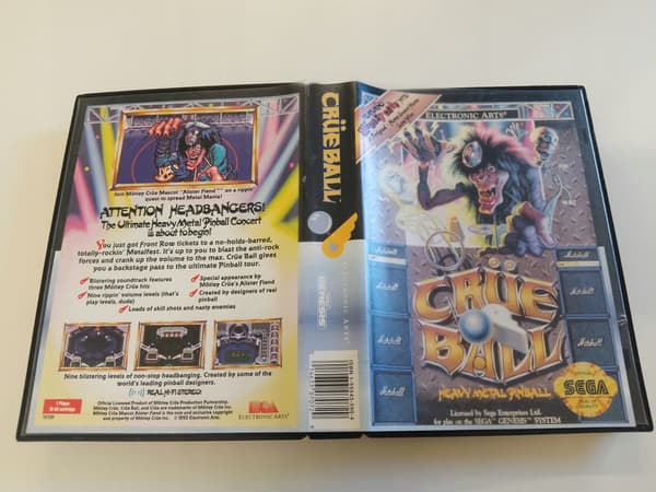 CRUE BALL MEGA DRIVE ENG SEGA