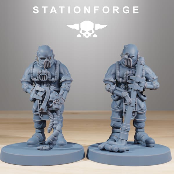 Scavenger Cyborgs – Station Forge – Minifaktura
